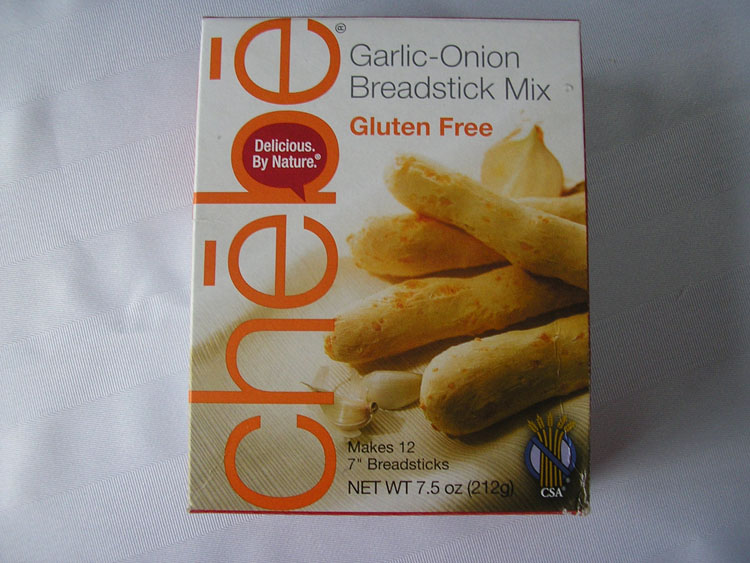 Garlic-onion breadstick mix